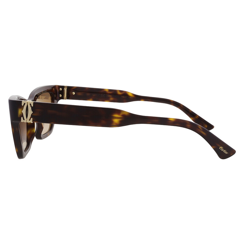 Bronze Tone Reflective Cat-Eye Sunglasses COME THRU Oversize Cat Eye Sunglasses for Women – QUAY main image 4