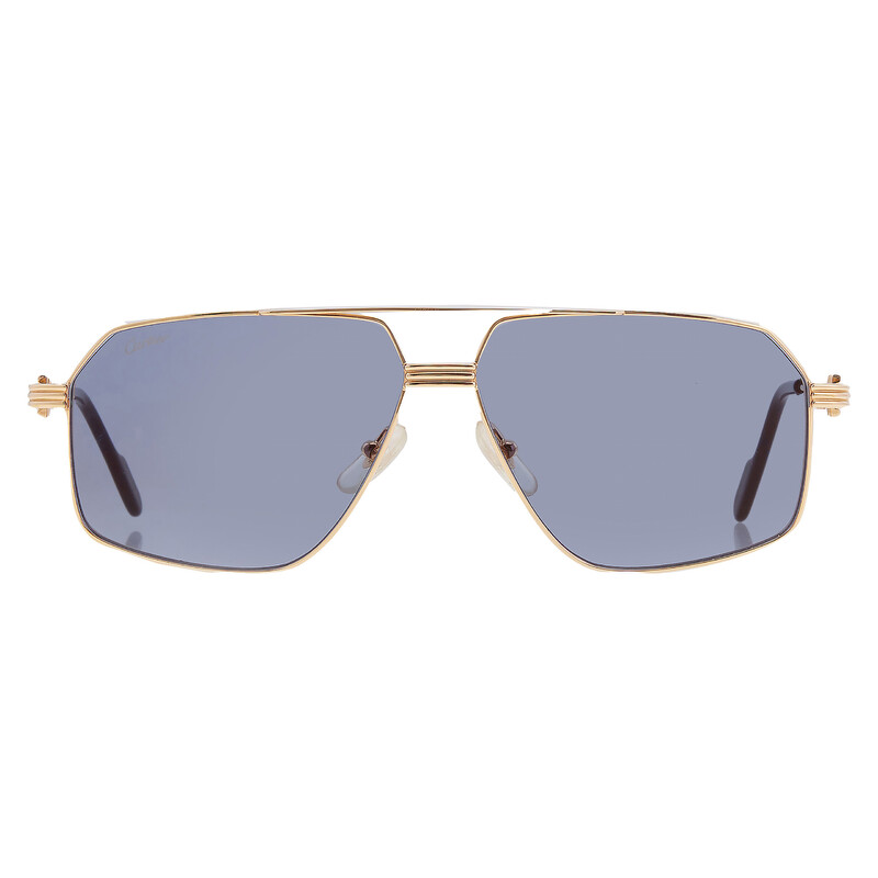 Cartier Brown Navigator Men's Sunglasses CT0270S 002 61