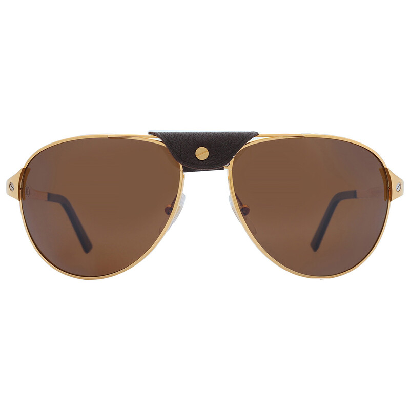 美品　Cartier CT0163S 007 145 MADE IN JAPAN CT0163S Sunglasses - Cartier Authorized Retailer | coolframes.com