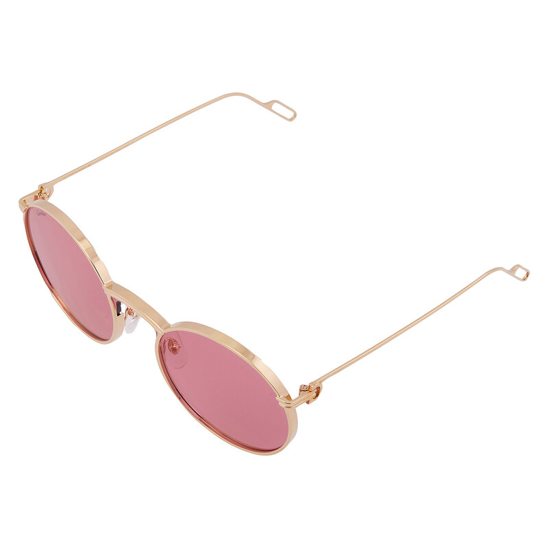 NEW  CARTIER CT0274S 003 CARTIER GOLD/RED TITANIUM WOMEN CARTIER SUNGLASSES NEW CARTIER CT0274S 003 CARTIER GOLD/RED TITANIUM WOMEN  main image 3