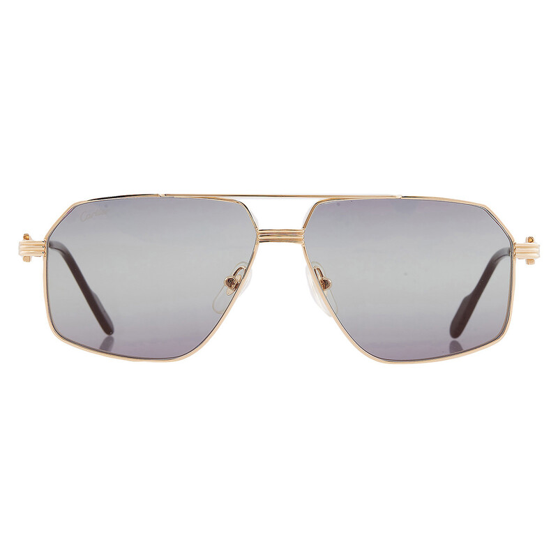 Cartier C de Cartier Violet Flash Navigator Men's Sunglasses