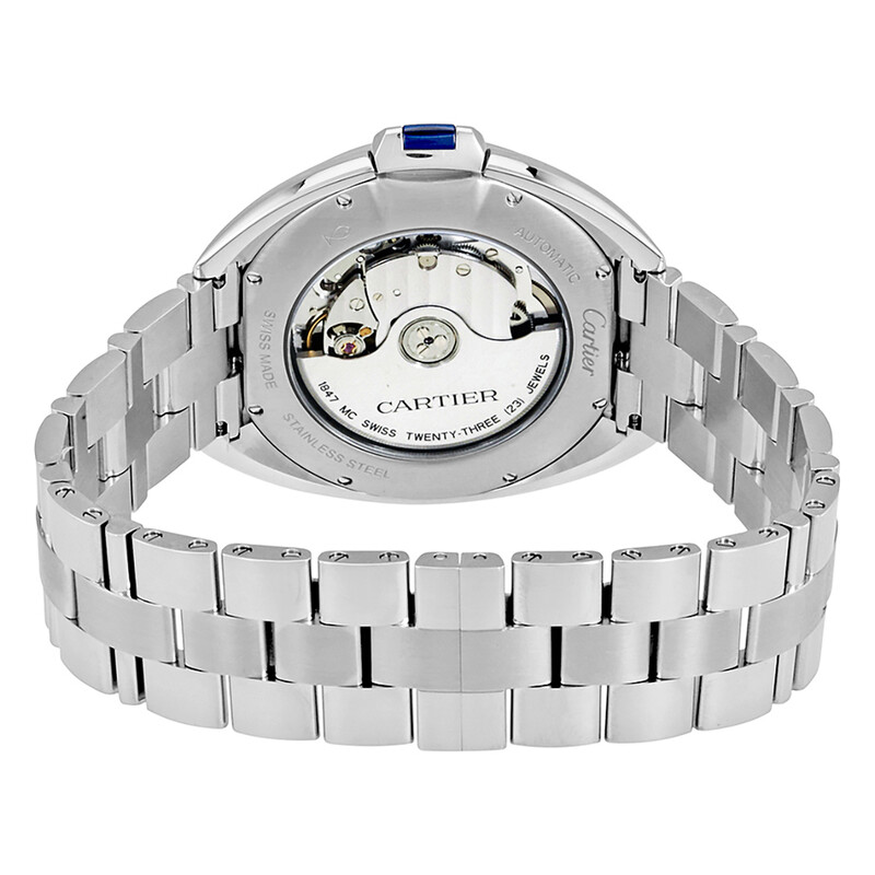 Cartier Cle Automatic Silver Dial Men's Watch WSCL0007