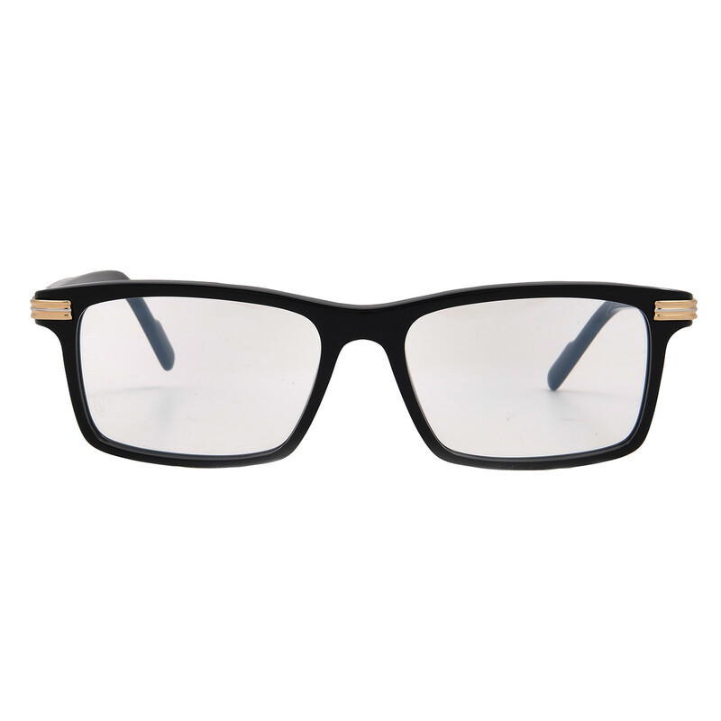 Cartier Demo Rectangular Men's Eyeglasses CT0222O 001 54