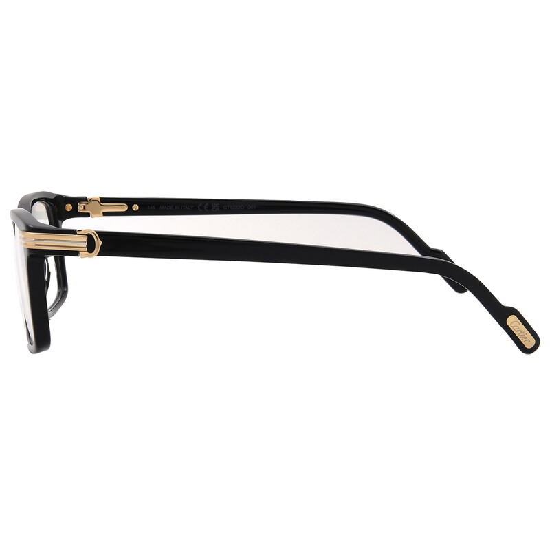 Cartier Demo Rectangular Men's Eyeglasses CT0222O 001 54