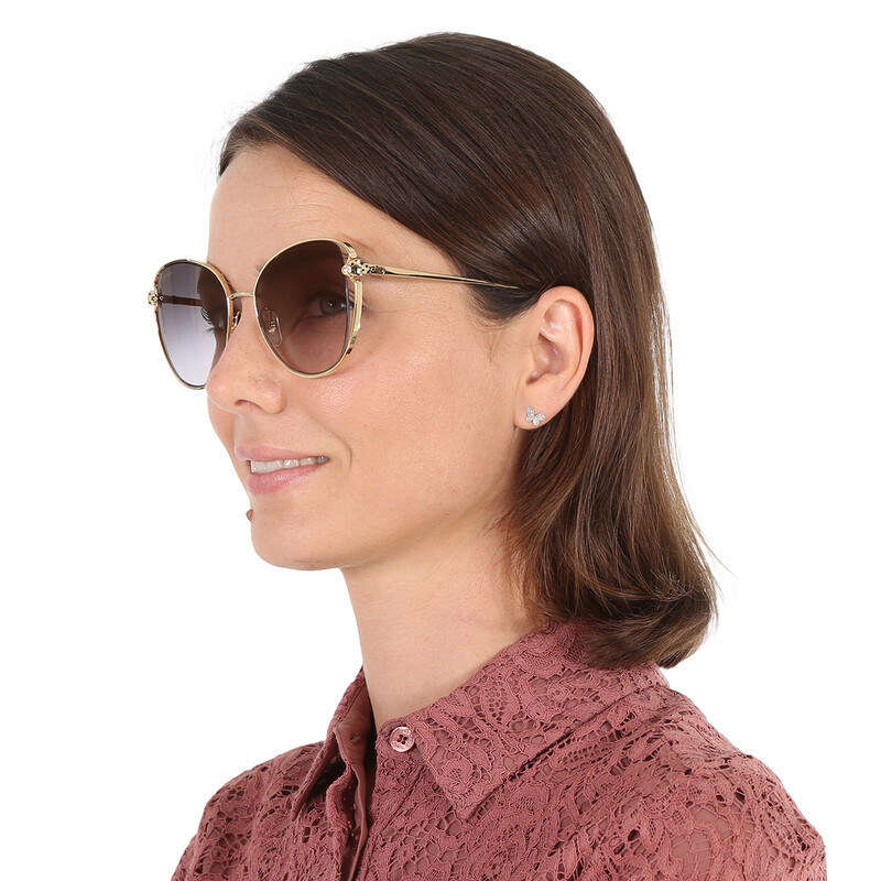 Cartier Panthere de Cartier Gold Flash Grey Butterfly Ladies  display picture 3