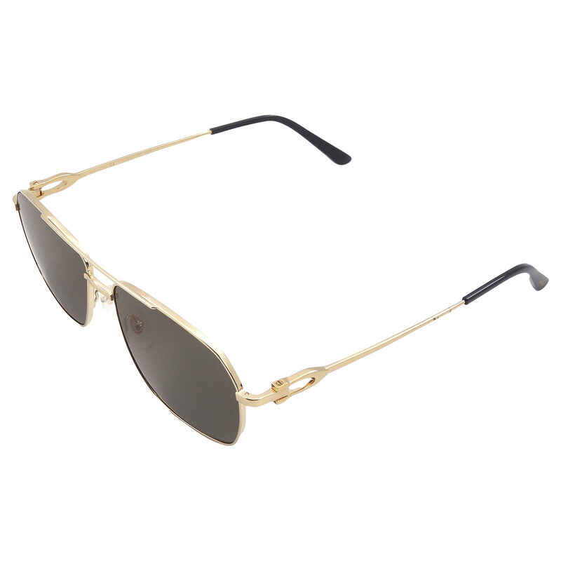 Cartier Grey Navigator Men's Sunglasses CT0306S 003 59
