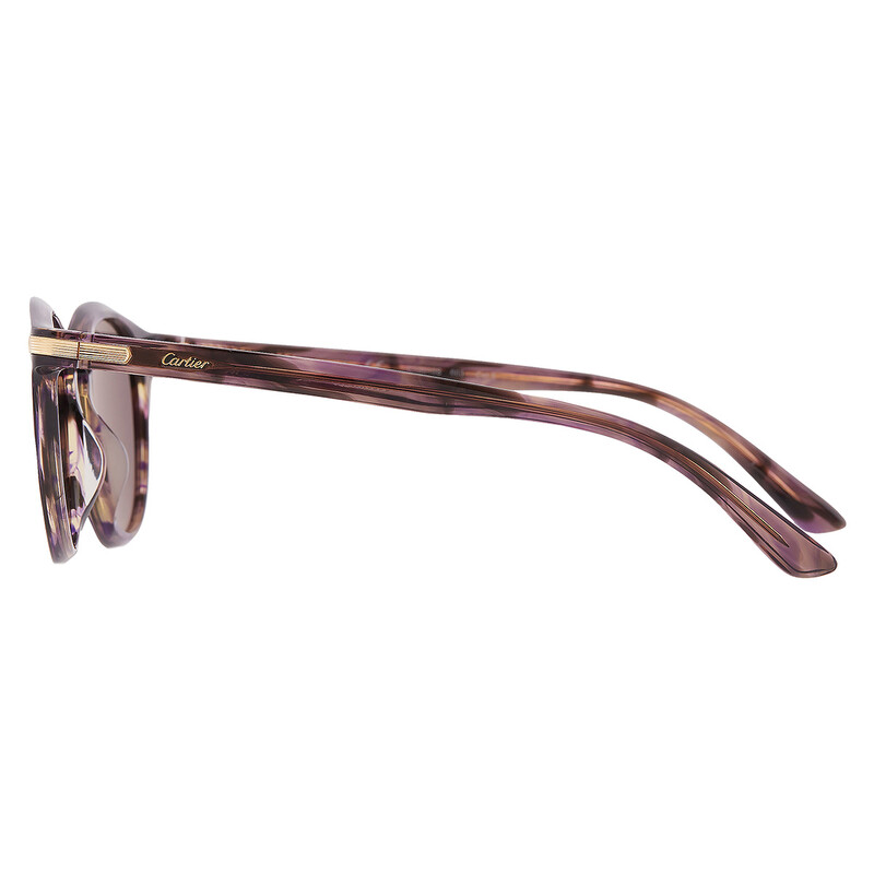 NEW CARTIER HAVANA UNISEX SUNGLASSES CARTIER CT0010S 003 Cartier Grey Phantos Unisex Sunglasses CT0010S 003 48  main image 2