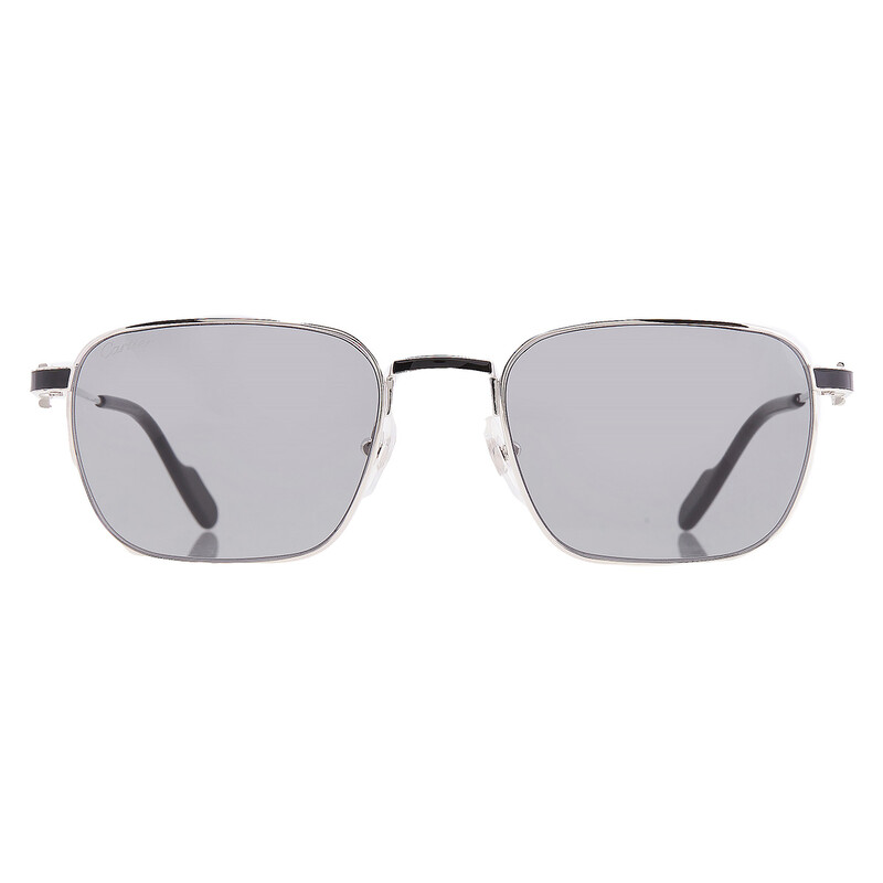 Cartier Grey Square Men's Sunglasses CT0497S 010 54 843023178499