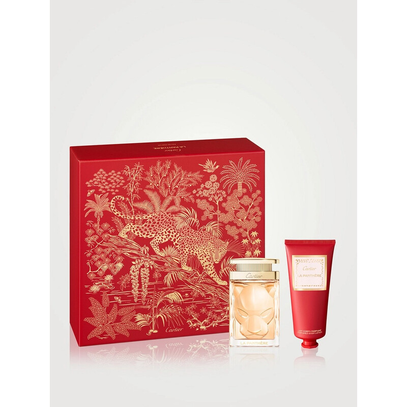 Cartier Ladies La Panthere Gift Set Fragrances 3432240517623