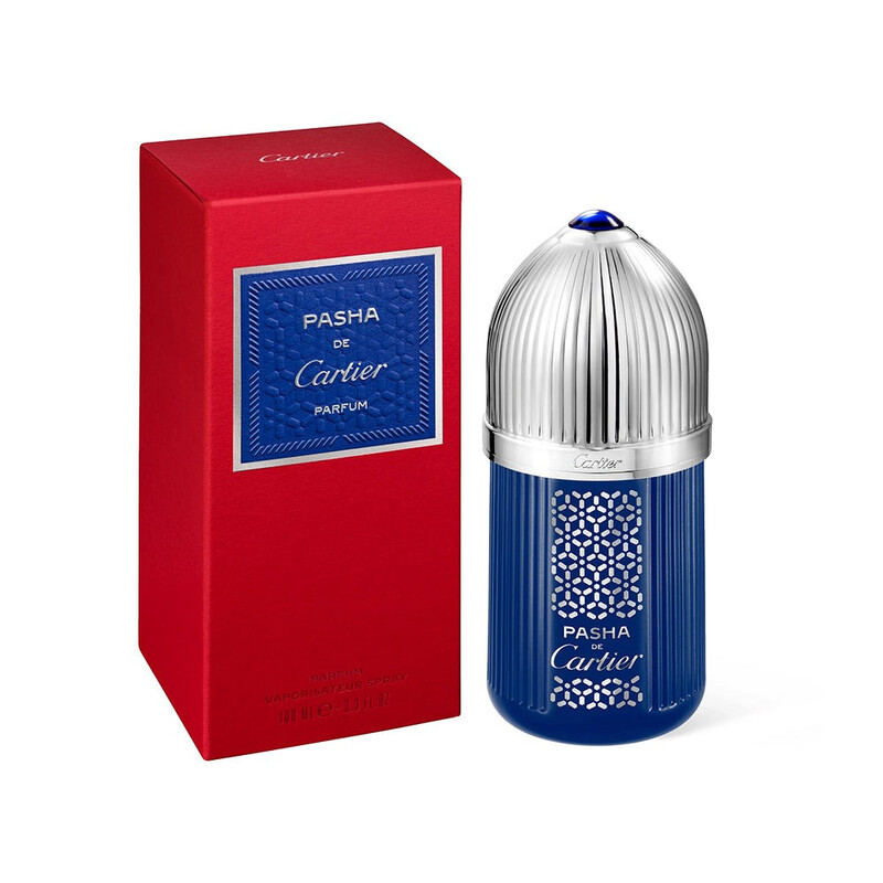 Cartier Men's Pasha De Cartier Blue Limited Edition Parfum 3.4 oz