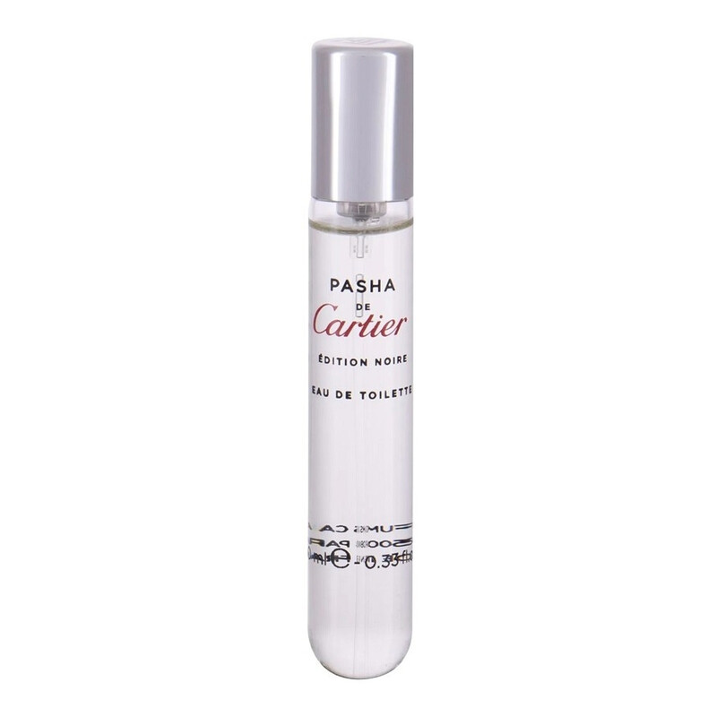 Cartier Men's Pasha De Cartier Edition Noire EDT Spray 0.33 oz Fragrances 3432240042316