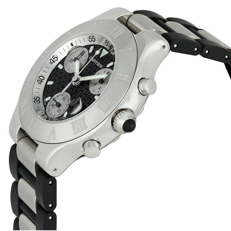 Cartier Must 21 Chronoscaph Men's Watch W10125U2 7612456167706