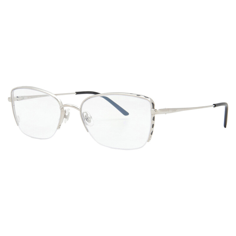 美品　Cartier カルティエ　パンテール ドゥ　メガネ CT0311O Cartier Panthere de Cartier Demo Square Ladies Eyeglasses CT0311O