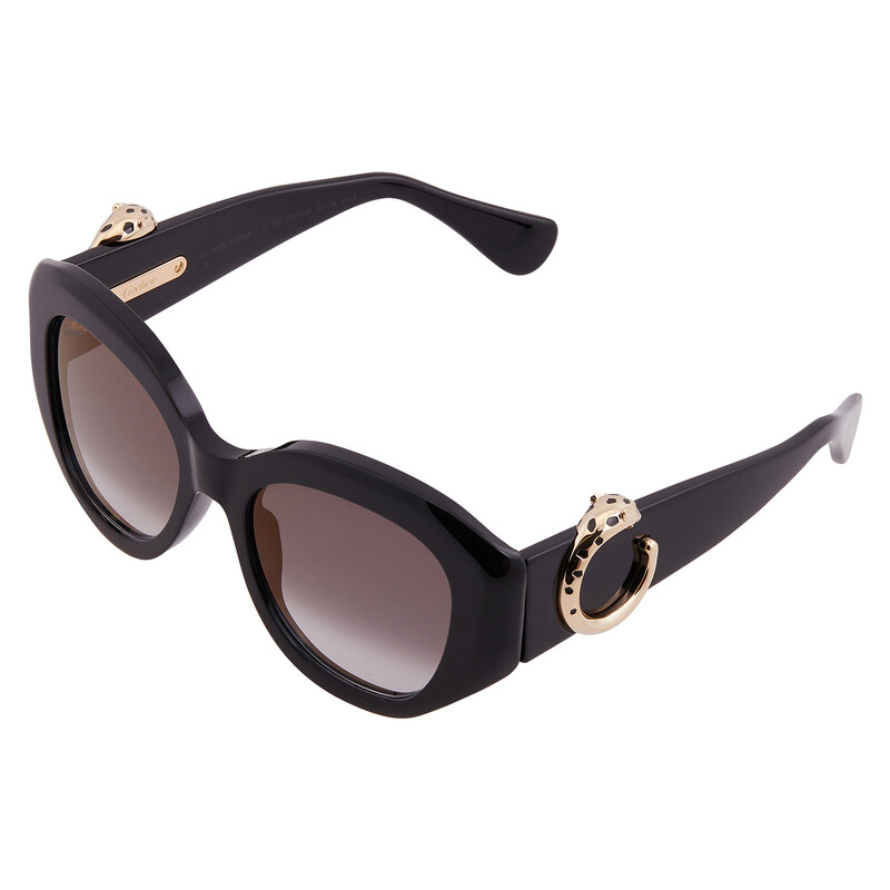 Cartier Panthere de Cartier Grey Butterfly Ladies Sunglasses  display picture 3
