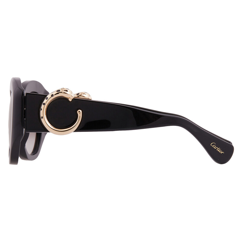 Cartier Panthere de Cartier Grey Butterfly Ladies Sunglasses  display picture 3