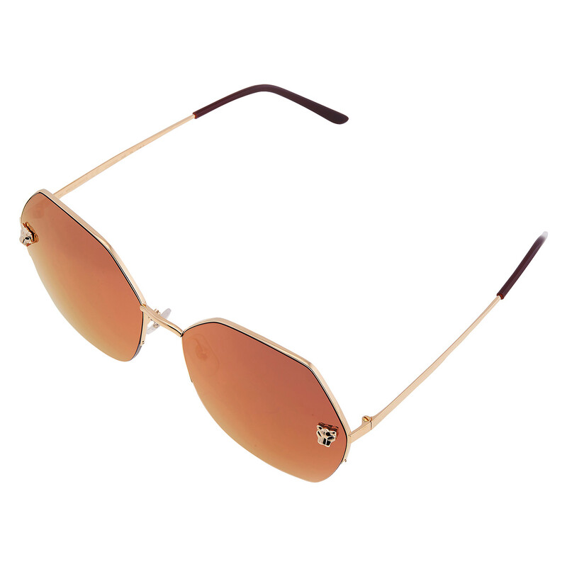 NEW CARTIER SUNGLASSES CT0332S 005 GOLD/BROWN WOMEN EYEWEAR CARTIER Cartier CT0332S 005 XL Sunglasses Gold Brown Gradient New  main image 3