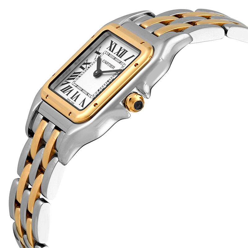 Cartier Panthere Medium Model Silver Dial Ladies Watch W2PN0007