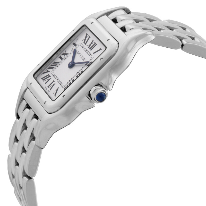 Cartier Panthère Quartz Silver Dial Unisex Watch WSPN0016