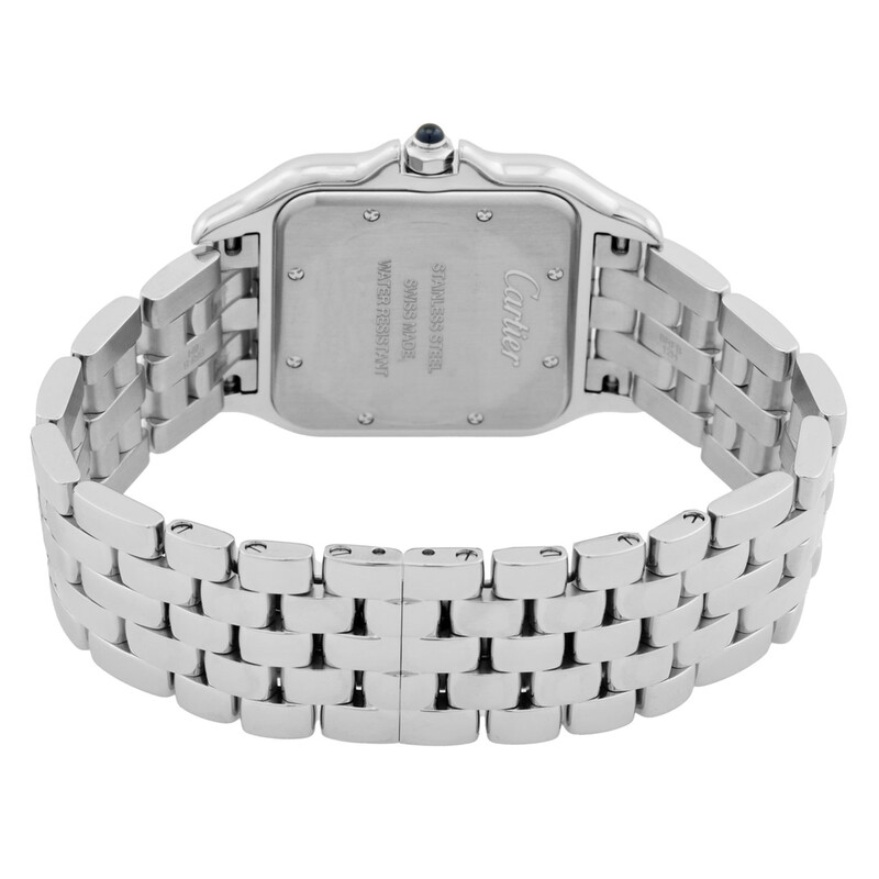 Cartier Panthère Quartz Silver Dial Unisex Watch WSPN0016
