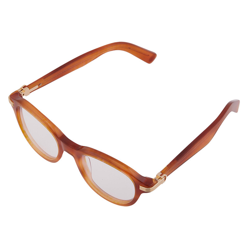 Cartier C de Cartier Demo Round Men's Eyeglasses CT0419O 004 51