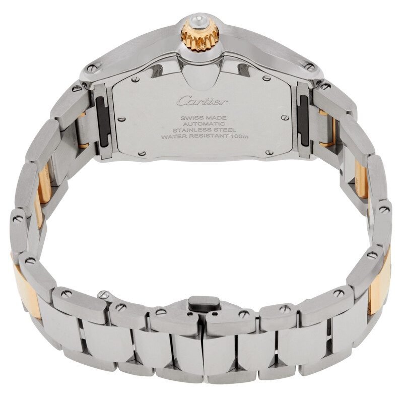 Cartier Roadster Large Model Automatic White Dial Watch W2RD0010