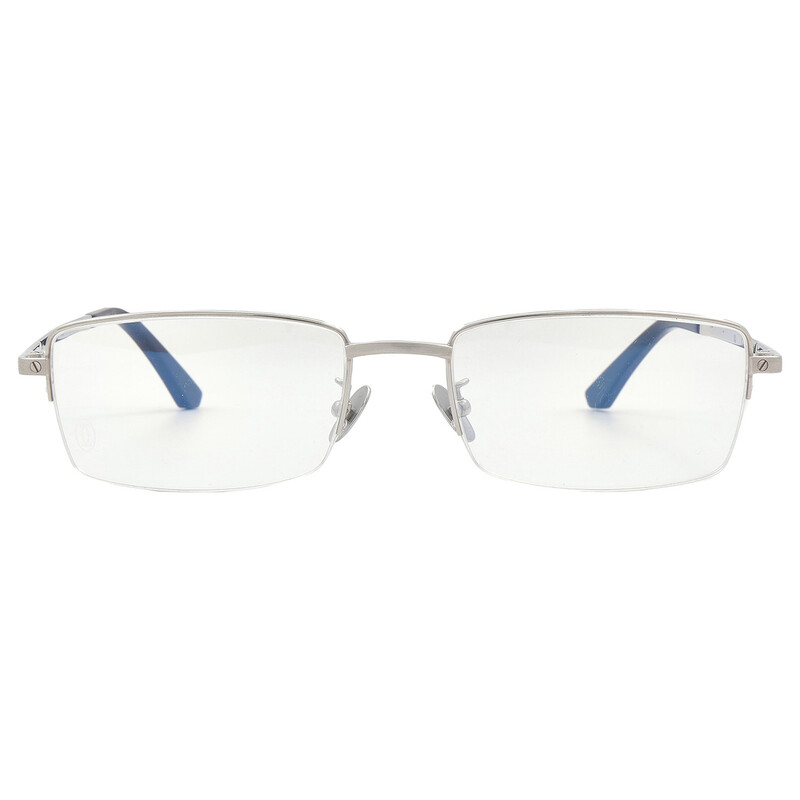 Cartier Santos de Cartier Demo Rectangular Men's Eyeglasses
