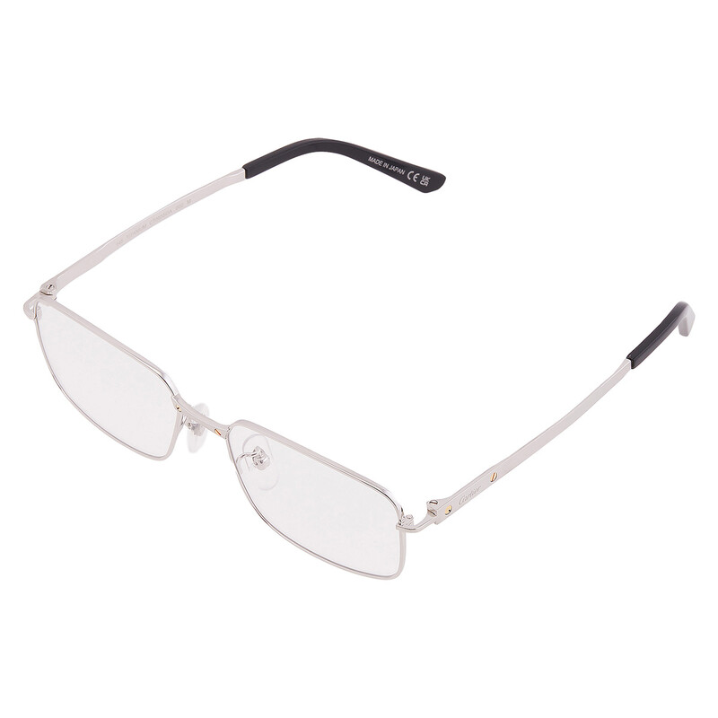 Cartier Santos de Cartier Demo Rectangular Men's Eyeglasses