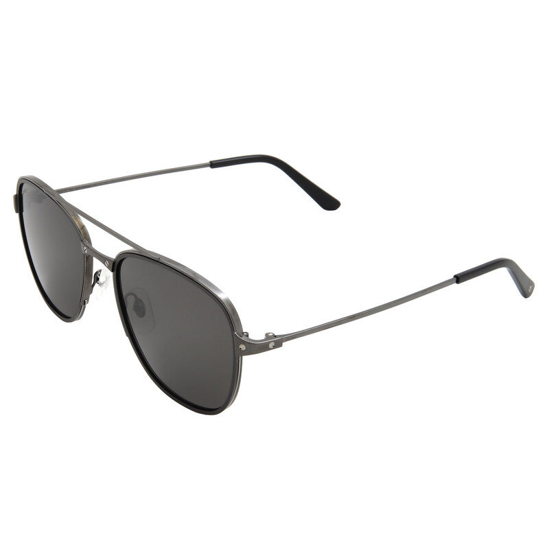 Cartier Santos de Cartier Smoke Pilot Men's Sunglasses CT0326S 005