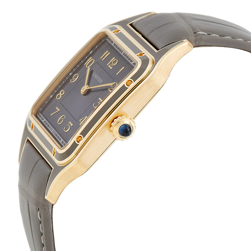 Cartier Santos-Dumont Large Model Hand Wind Men's Watch WGSA0097