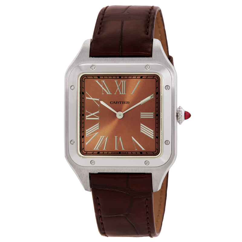 Cartier Santos-Dumont X-Large Model Hand Wind Men's Watch WGSA0113