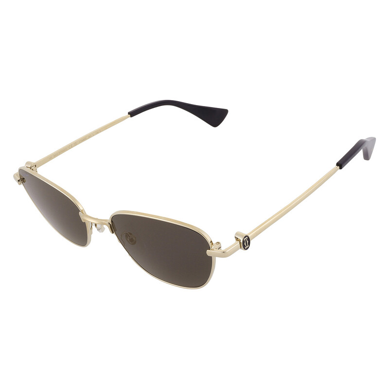 Cartier Signature C Grey Cat Eye Ladies Sunglasses CT0469S  display picture 3