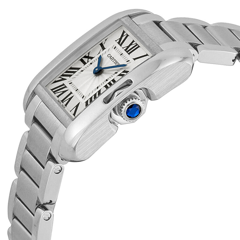 Cartier Tank Anglaise Silver Dial Ladies Watch W5310022  display picture 1