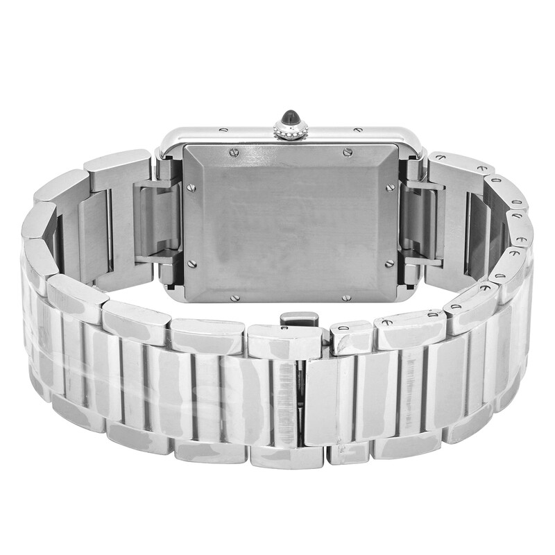 Cartier Tank Automatic Silver Dial Men's Watch WSTA0053 - Watches