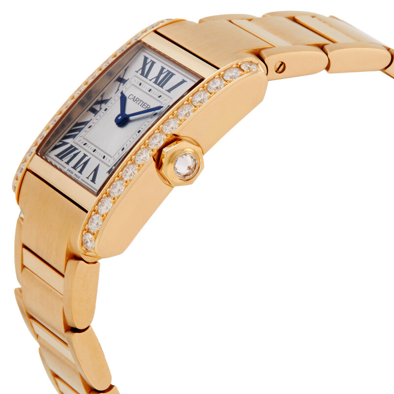 Cartier Tank Francaise Medium Model Quartz Watch WJTA0061