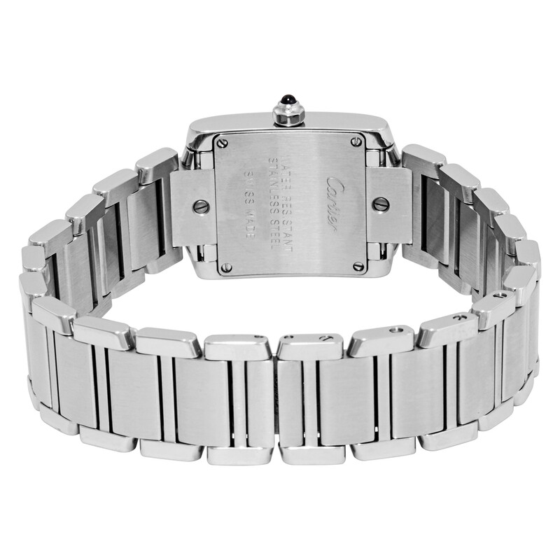 Cartier Tank Francaise Silver Dial Ladies Watch W4TA0008