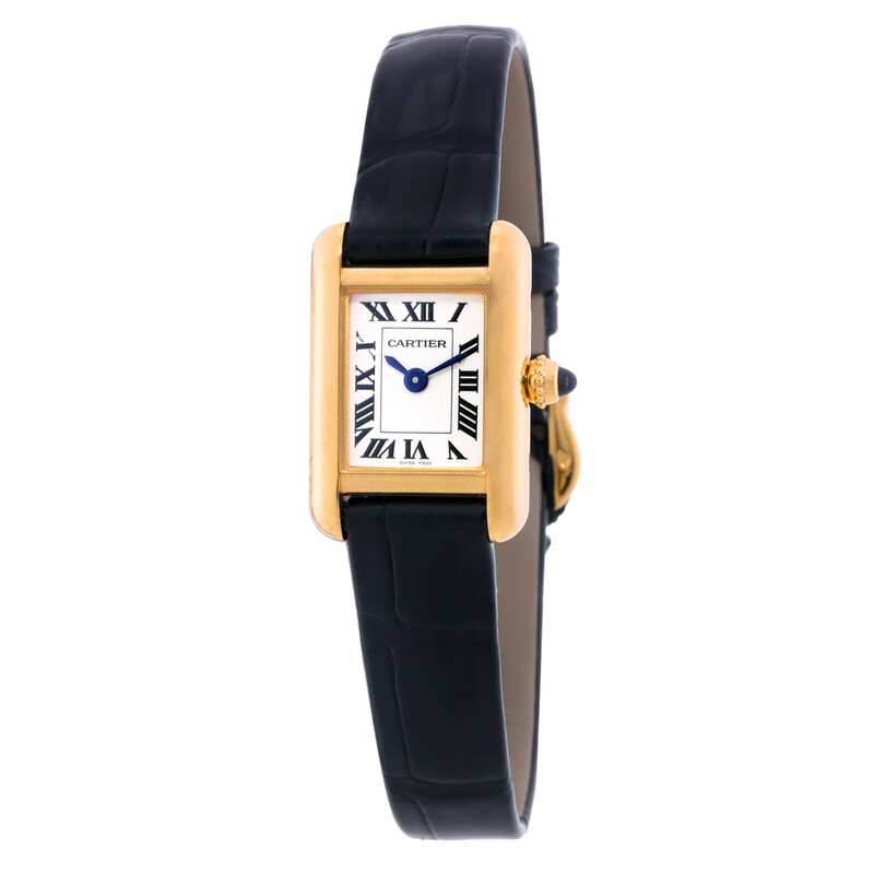 Cartier Tank Louis Mini Model Quartz Silver Dial Watch WGTA0352