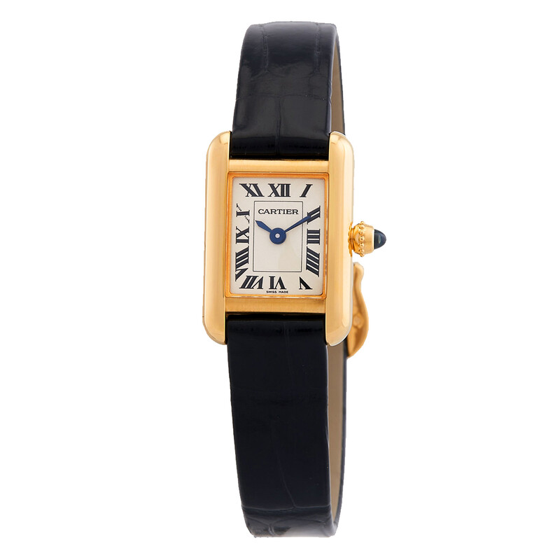 Cartier Tank Louis Mini Model White Dial Ladies Watch WGTA0212