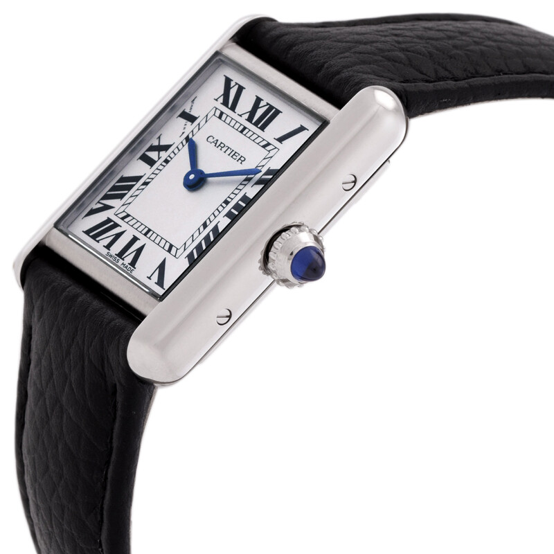 Cartier Tank Must de Cartier Quartz Silver Dial Unisex Watch