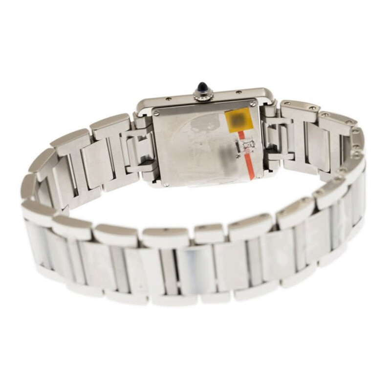 Cartier Tank Must Quartz Silver Dial Men's Watch WSTA0052