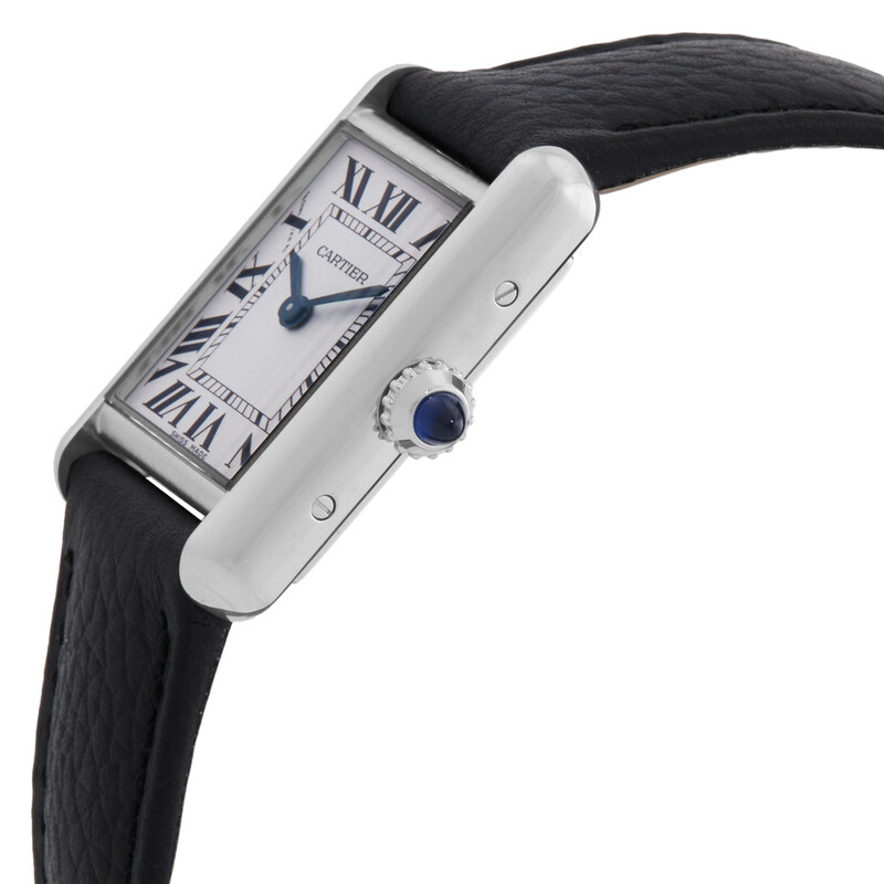 Cartier Tank Must Small Size Quartz White Dial Unisex Watch  display picture 2