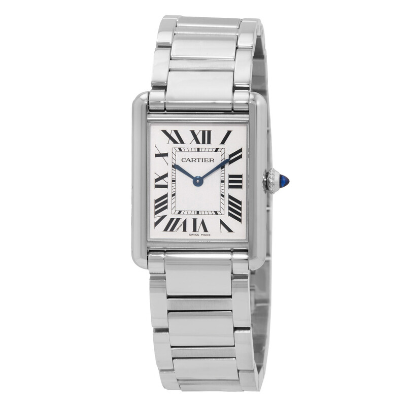 Cartier Tank Must Solarbeat Large Model Quartz Watch WSTA0092