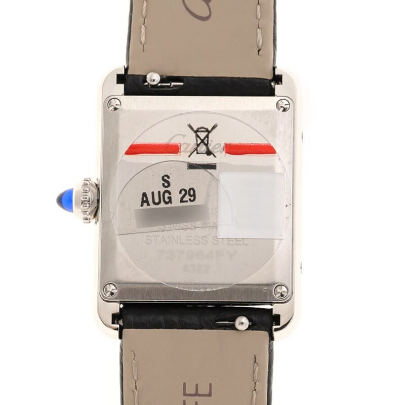 Cartier Tank Quartz Silver Dial Ladies Watch WSTA0135 - Watches