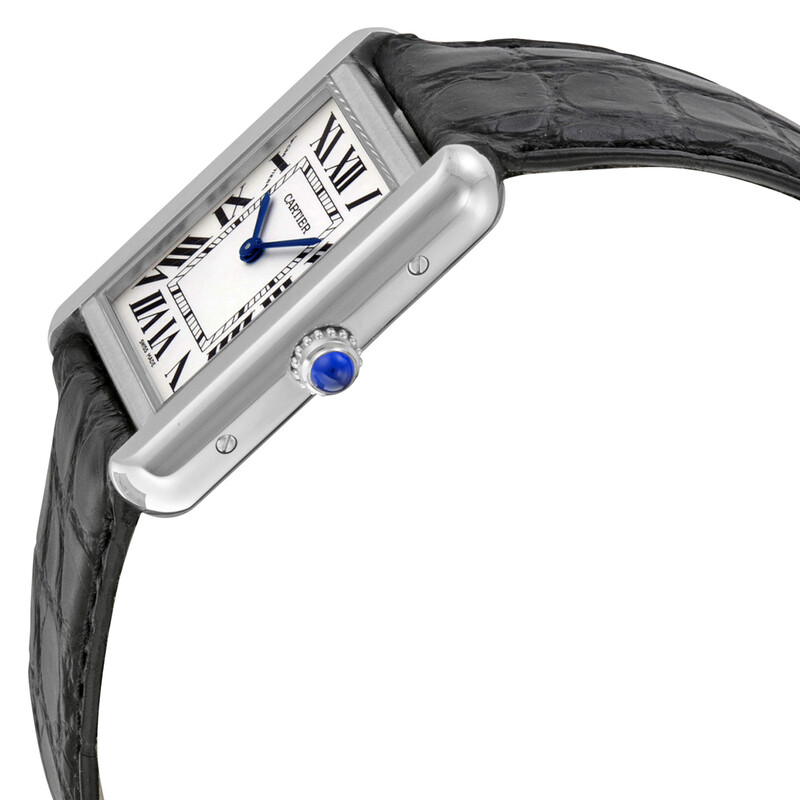 Cartier Tank Solo Steel Small Ladies Watch W5200005  display picture 2