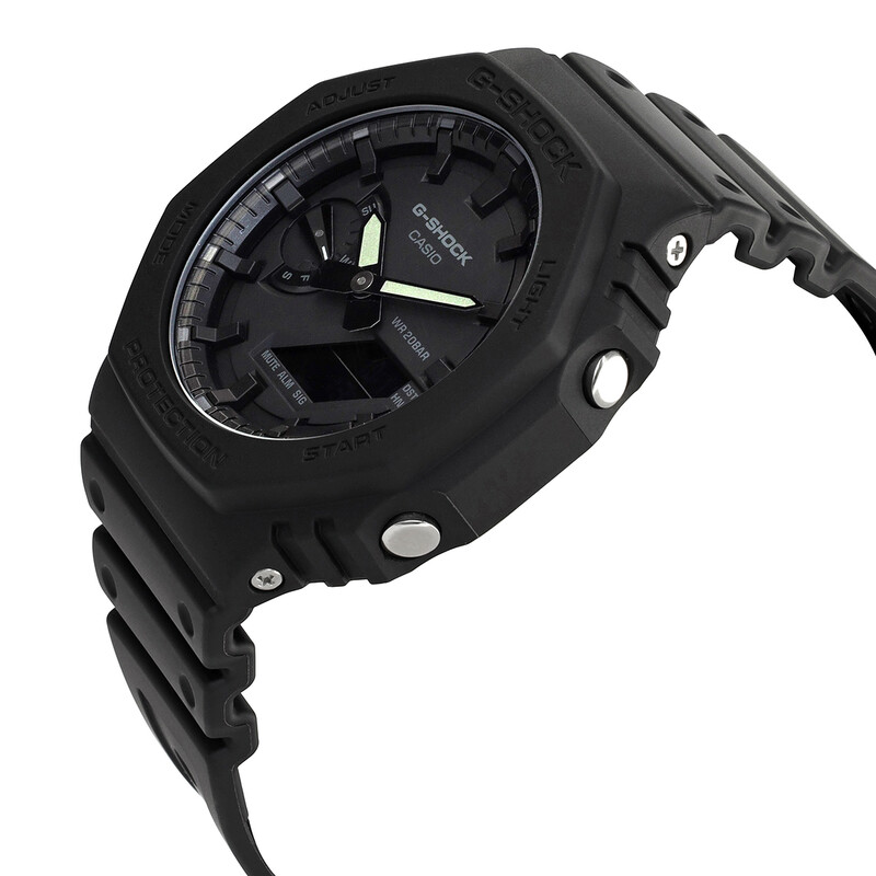 Casio Alarm World Time Quartz Analog-Digital Black Dial Men's