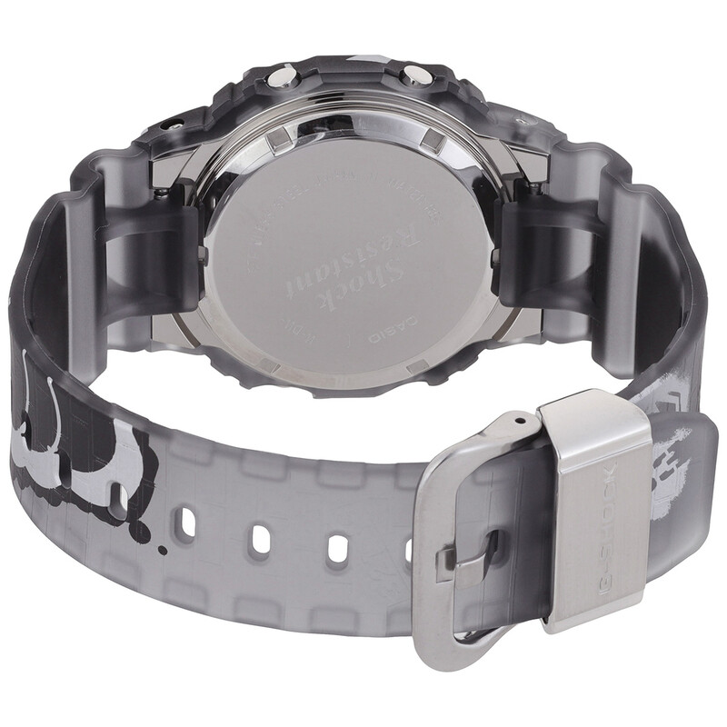 Casio G-Shock 5000 Series Alarm Quartz Digital Black Dial Watch DW