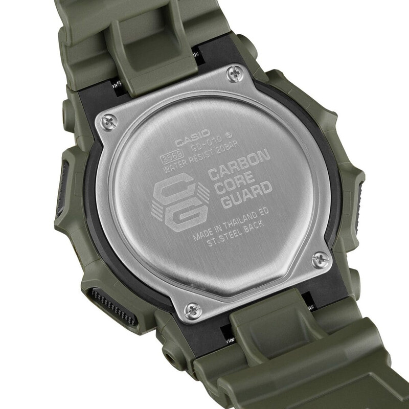 Casio G-Shock Alarm World Time Quartz Digital Men's Watch GD-010