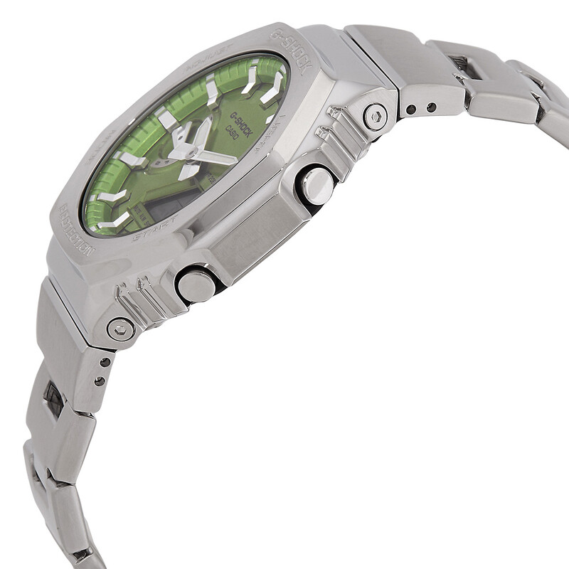 Casio G-Shock G-Steel 2100 Series Quartz Green Dial Men's Watch