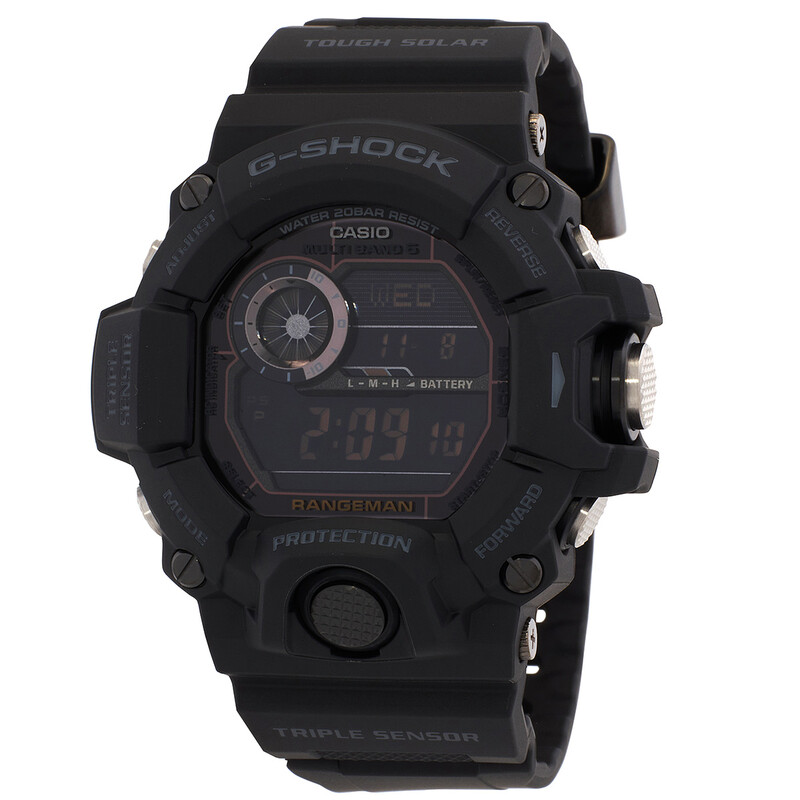 G-SHOCK 黒 Casio G-Shock Master Of G Land Chronograph GMT Quartz Digital