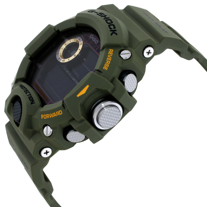 メンズCASIO G-SHOCK Casio G-Shock Master Of G Land Perpetual Quartz Digital Black Dial