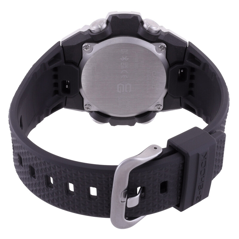 Casio G-Steel Alarm World Time Quartz Analog-Digital Black Dial